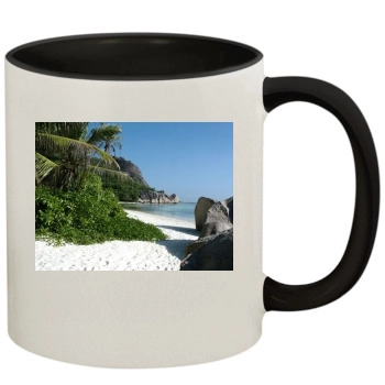 Islands 11oz Colored Inner & Handle Mug