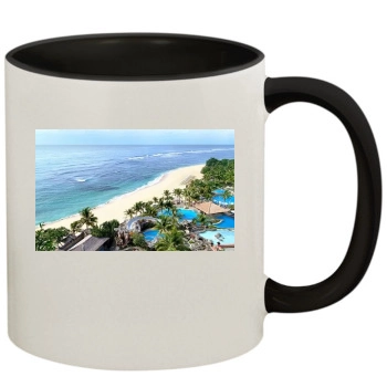 Islands 11oz Colored Inner & Handle Mug