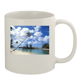 Islands 11oz White Mug