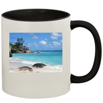 Islands 11oz Colored Inner & Handle Mug