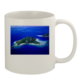 Islands 11oz White Mug