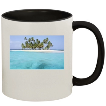 Islands 11oz Colored Inner & Handle Mug