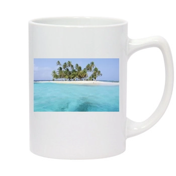 Islands 14oz White Statesman Mug