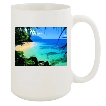 Islands 15oz White Mug