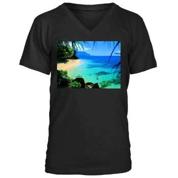 Islands Men's V-Neck T-Shirt