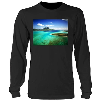 Islands Men's Heavy Long Sleeve TShirt