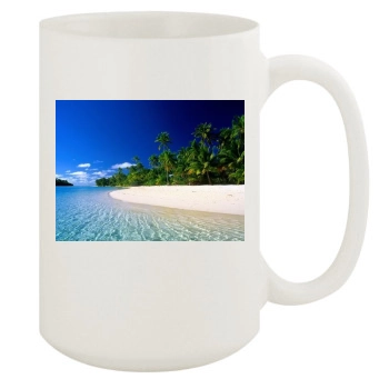 Islands 15oz White Mug