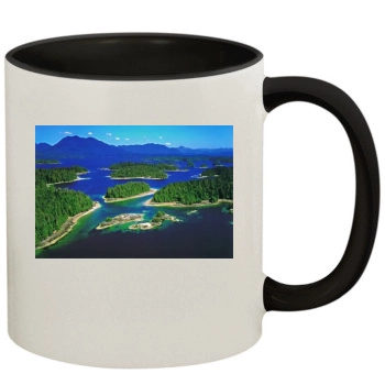 Islands 11oz Colored Inner & Handle Mug