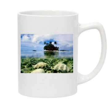 Islands 14oz White Statesman Mug