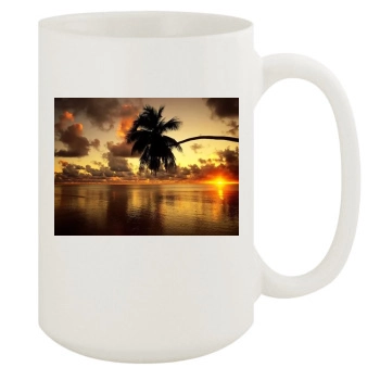 Islands 15oz White Mug