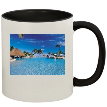 Islands 11oz Colored Inner & Handle Mug