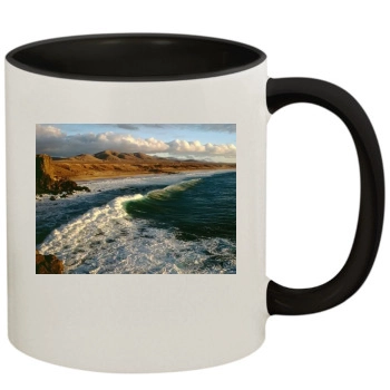 Islands 11oz Colored Inner & Handle Mug