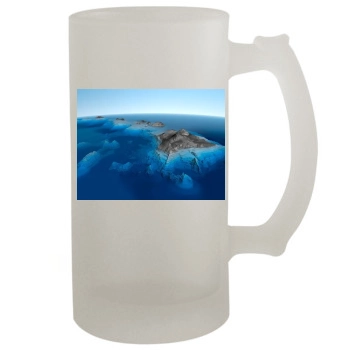 Islands 16oz Frosted Beer Stein