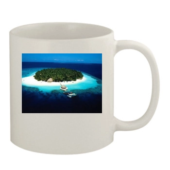 Islands 11oz White Mug