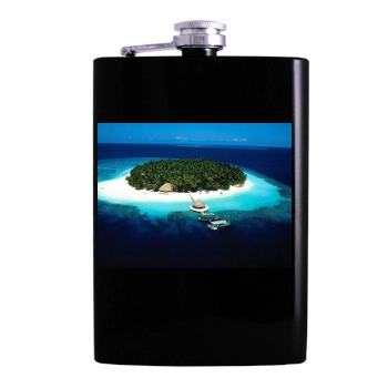 Islands Hip Flask