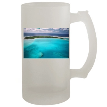 Islands 16oz Frosted Beer Stein