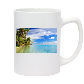 Islands 14oz White Statesman Mug