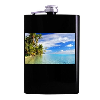 Islands Hip Flask