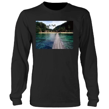 Islands Men's Heavy Long Sleeve TShirt