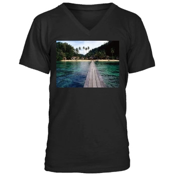 Islands Men's V-Neck T-Shirt