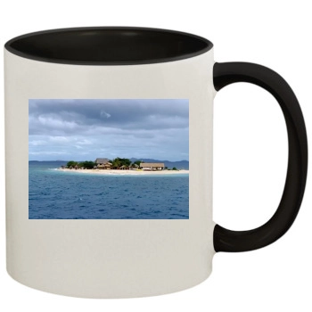 Islands 11oz Colored Inner & Handle Mug