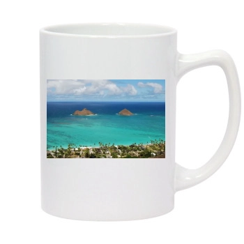 Islands 14oz White Statesman Mug