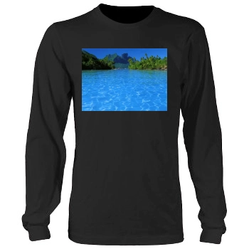 Islands Men's Heavy Long Sleeve TShirt