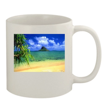 Islands 11oz White Mug