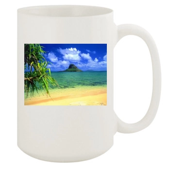 Islands 15oz White Mug