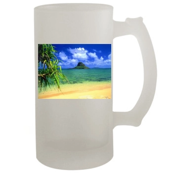 Islands 16oz Frosted Beer Stein