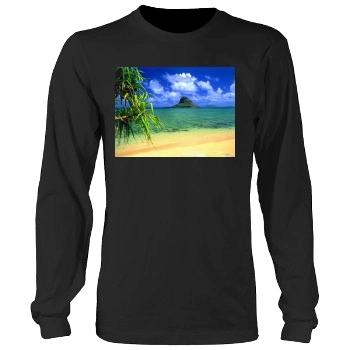 Islands Men's Heavy Long Sleeve TShirt