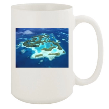 Islands 15oz White Mug