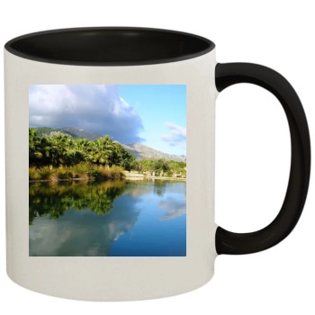 Islands 11oz Colored Inner & Handle Mug