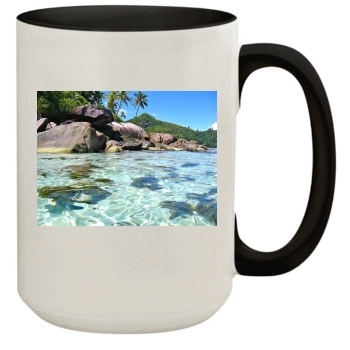 Islands 15oz Colored Inner & Handle Mug