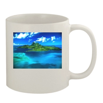 Islands 11oz White Mug