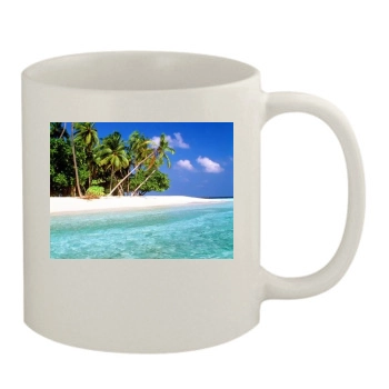 Islands 11oz White Mug