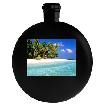 Islands Round Flask