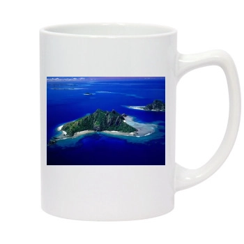 Islands 14oz White Statesman Mug