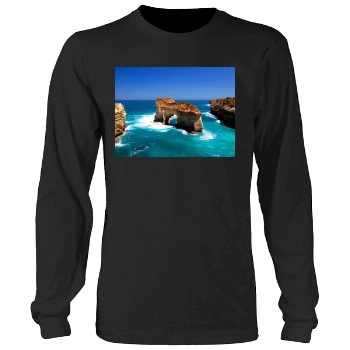 Islands Men's Heavy Long Sleeve TShirt