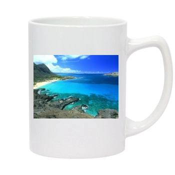 Islands 14oz White Statesman Mug