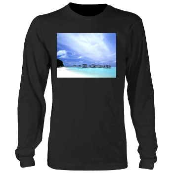 Oceans Men's Heavy Long Sleeve TShirt