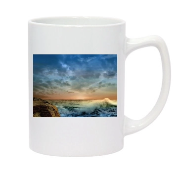 Oceans 14oz White Statesman Mug