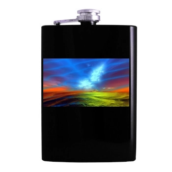 Oceans Hip Flask