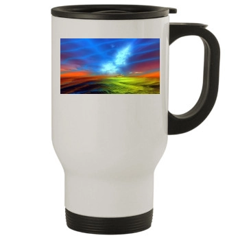 Oceans Stainless Steel Travel Mug