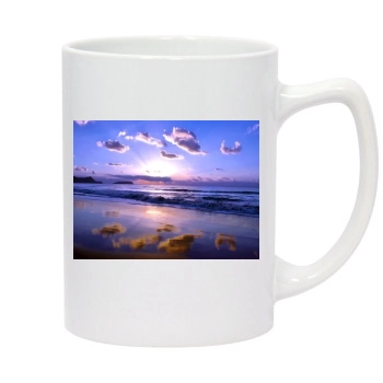 Oceans 14oz White Statesman Mug