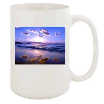 Oceans 15oz White Mug