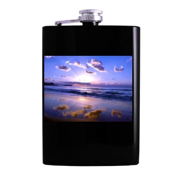 Oceans Hip Flask