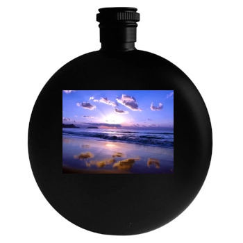 Oceans Round Flask