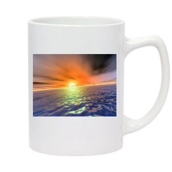 Oceans 14oz White Statesman Mug