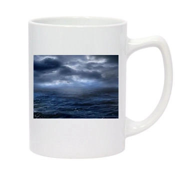 Oceans 14oz White Statesman Mug